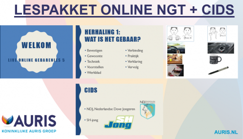 Winnaar Innovatieprijs!  Online gebarencursus en CIDS