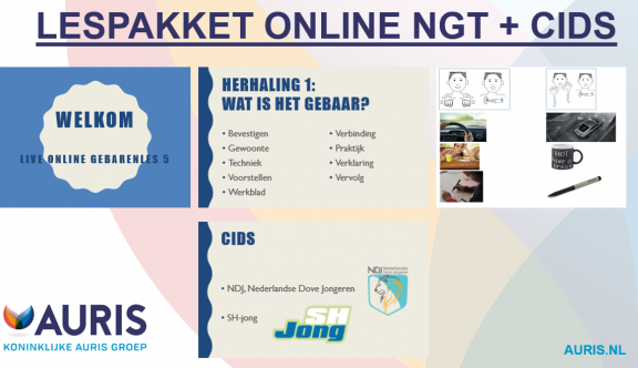 Winnaar Innovatieprijs!  Online gebarencursus en CIDS